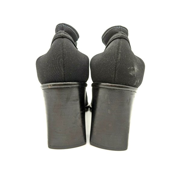 Paul Green Stretch Block Open T Strap Heels - Picture 7 of 8